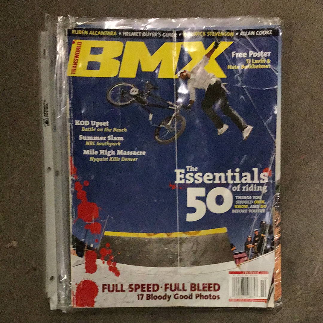 Transworld bmx magazine back issues 2004/5 - Powers Bike Shop