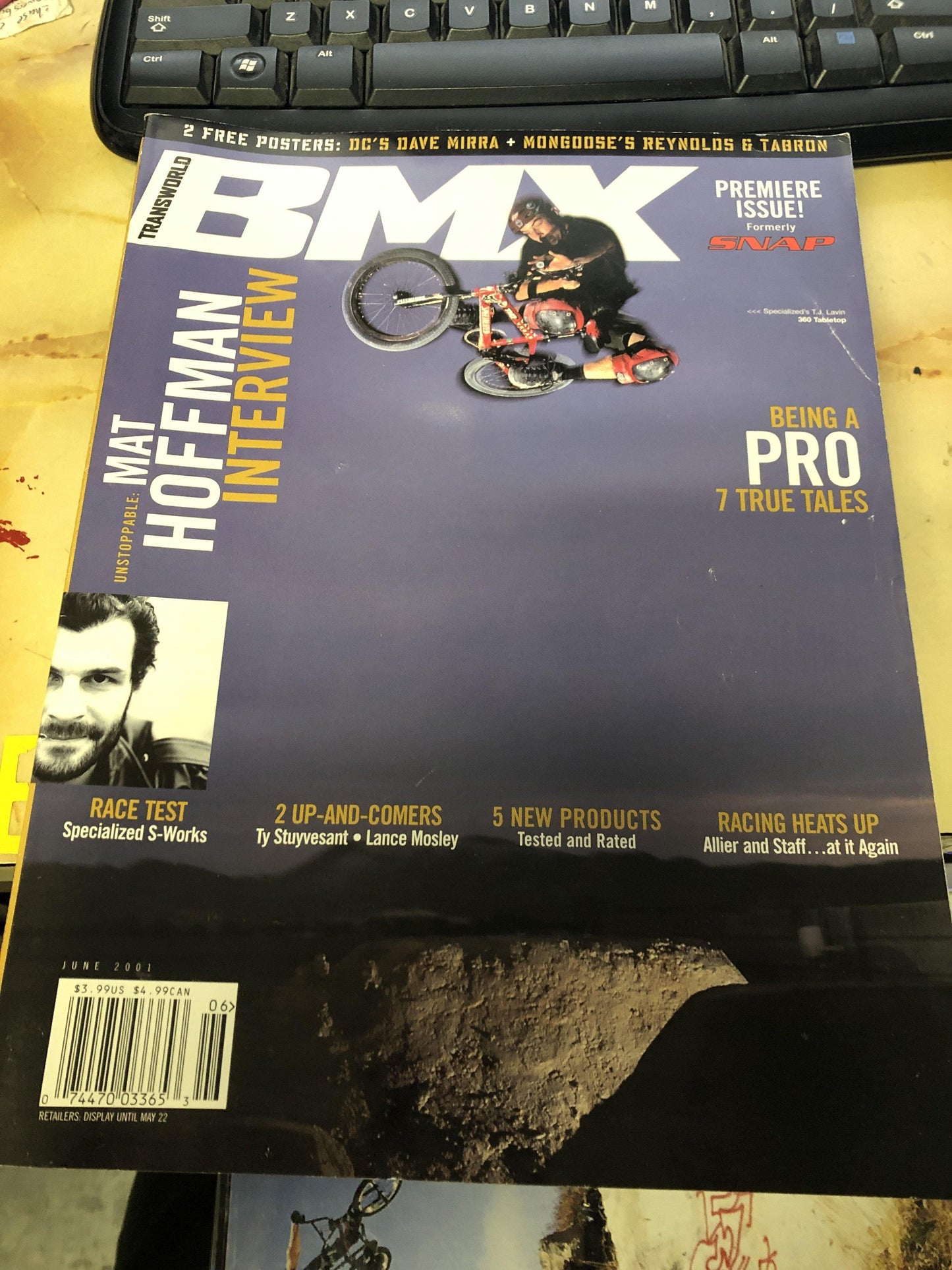 Transworld bmx magazine back issues 2001 - POWERS BMX