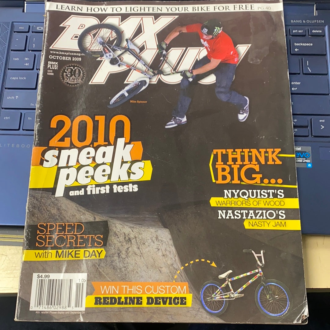 bmx plus magazine back issues 2009