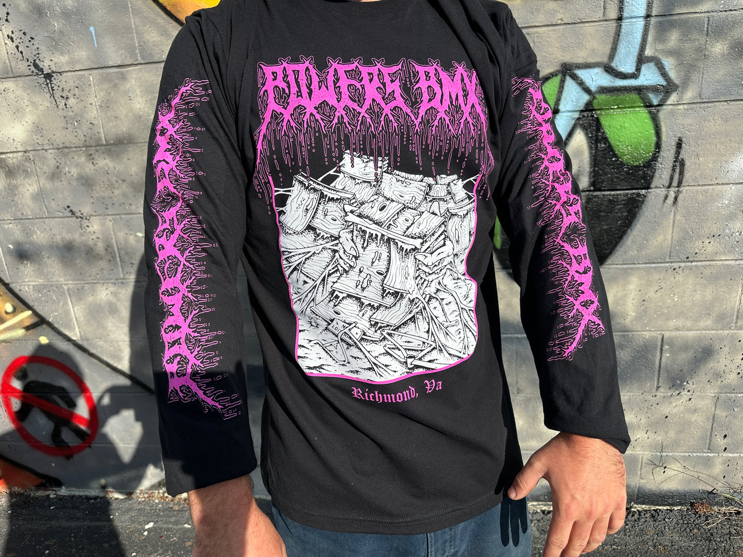 powers metal long sleeve