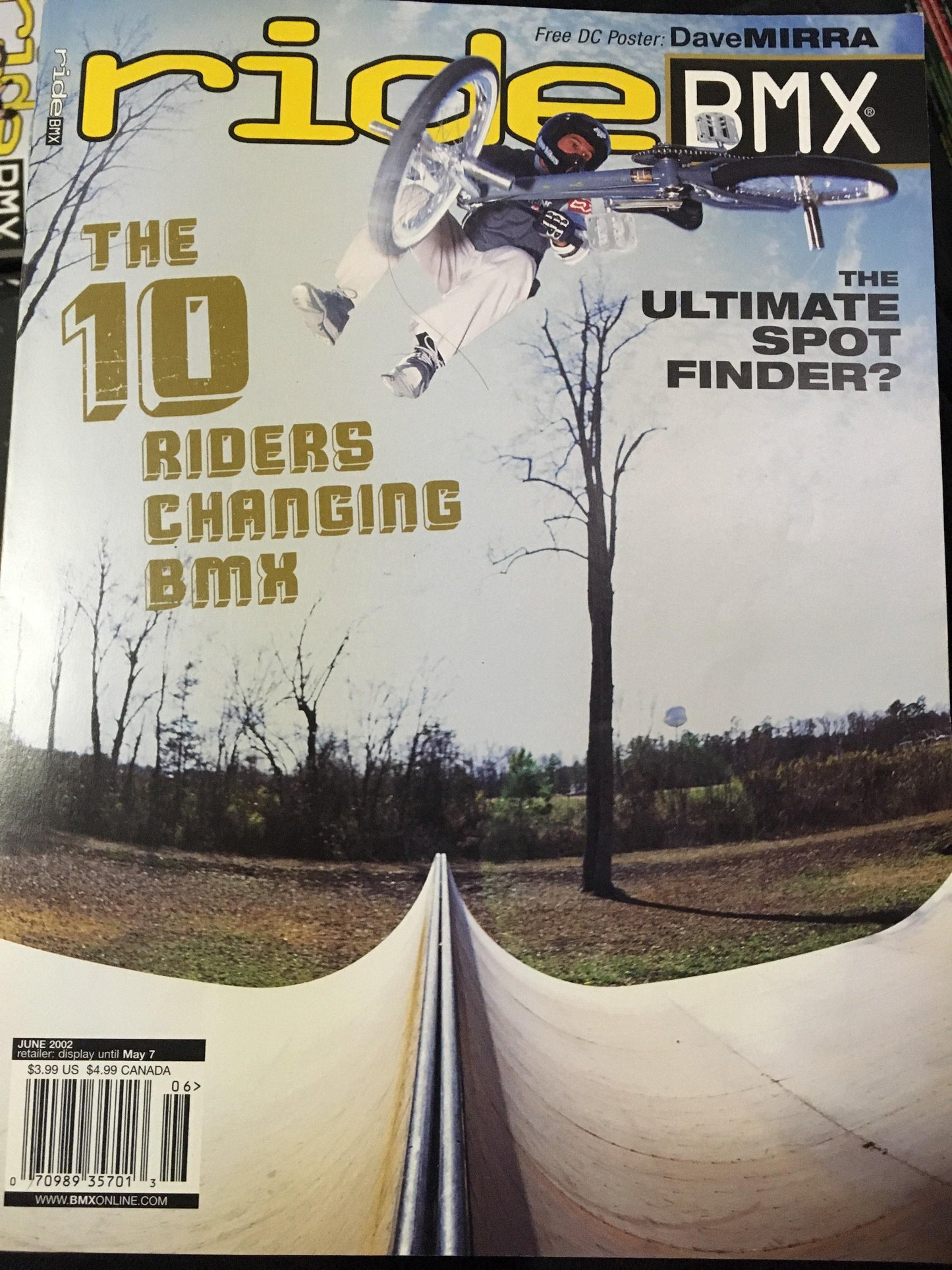 Ride BMX Magazine back issues 2002 - POWERS BMX