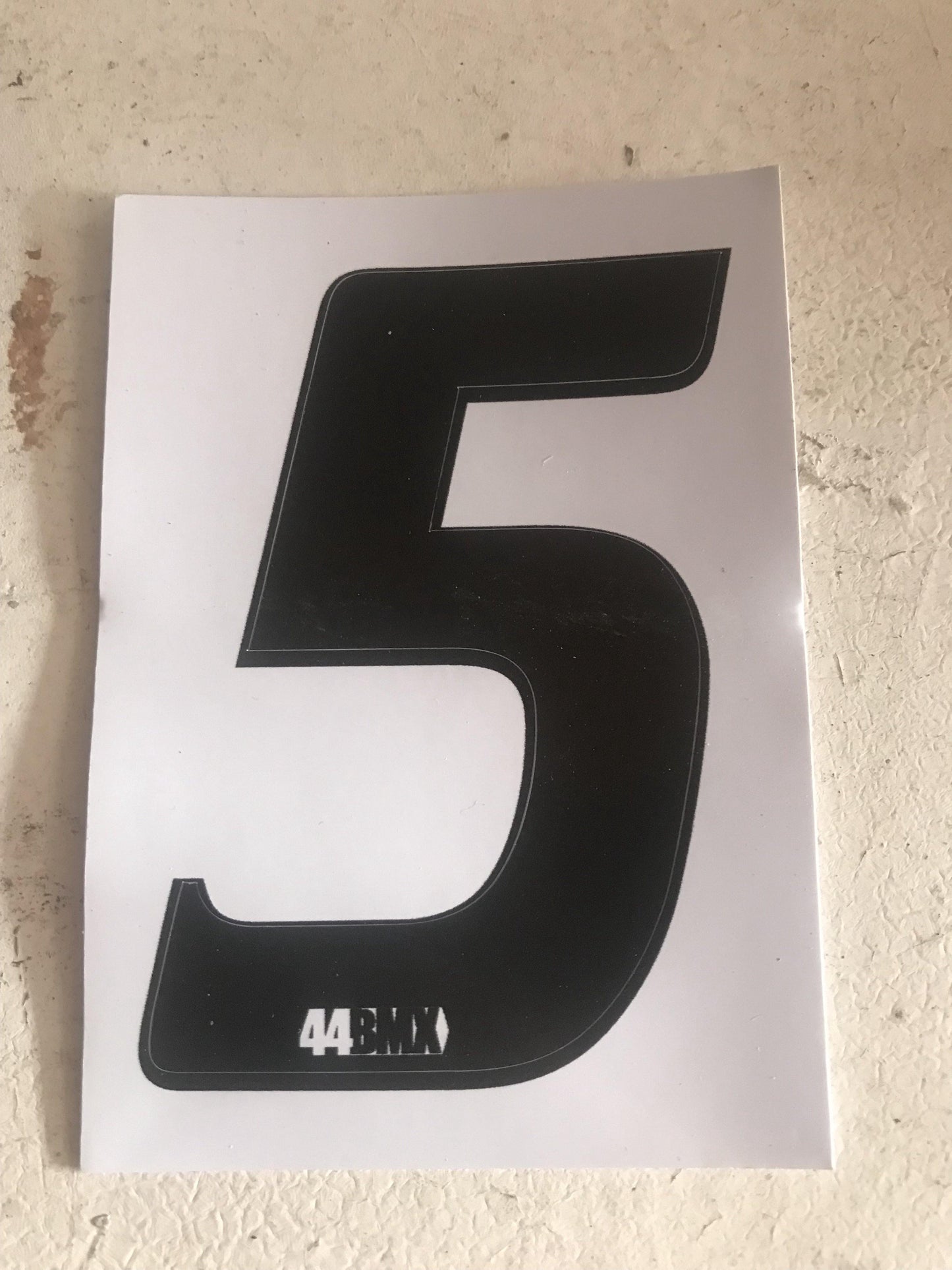 44BMX Number Plate Numbers - POWERS BMX