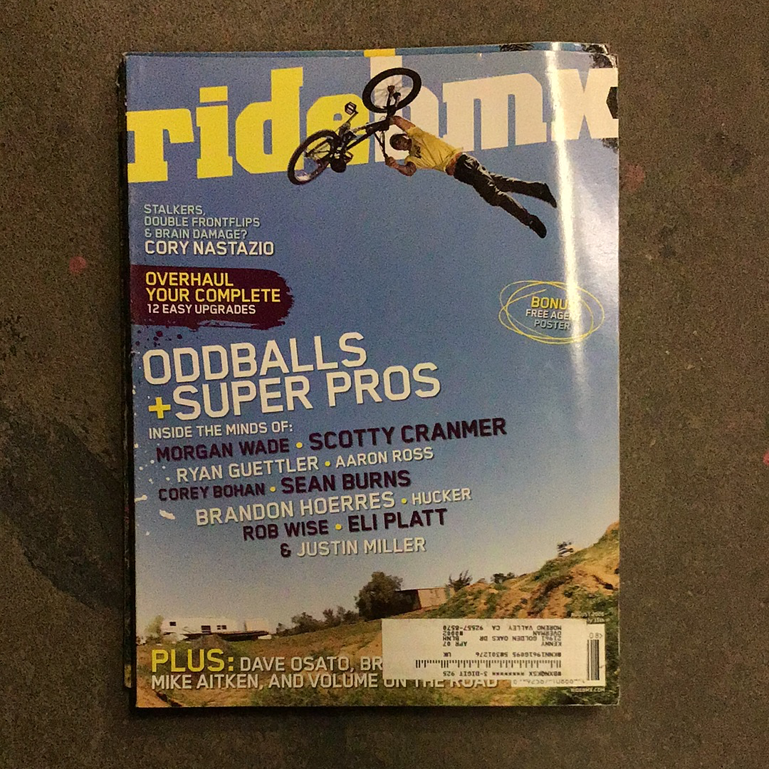 Ride Bmx magazine back issues 2006 - Powers Bike Shop