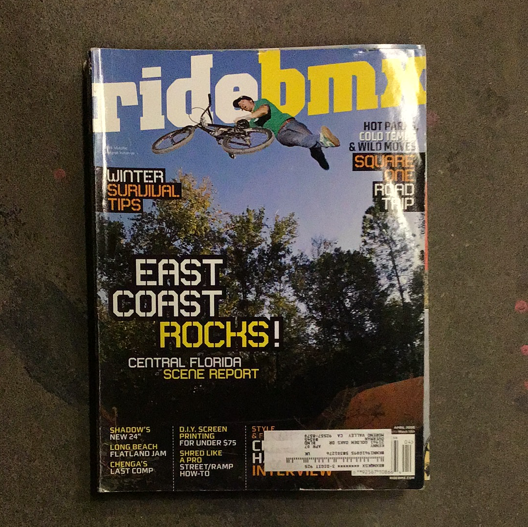 Ride Bmx magazine back issues 2006 - Powers Bike Shop