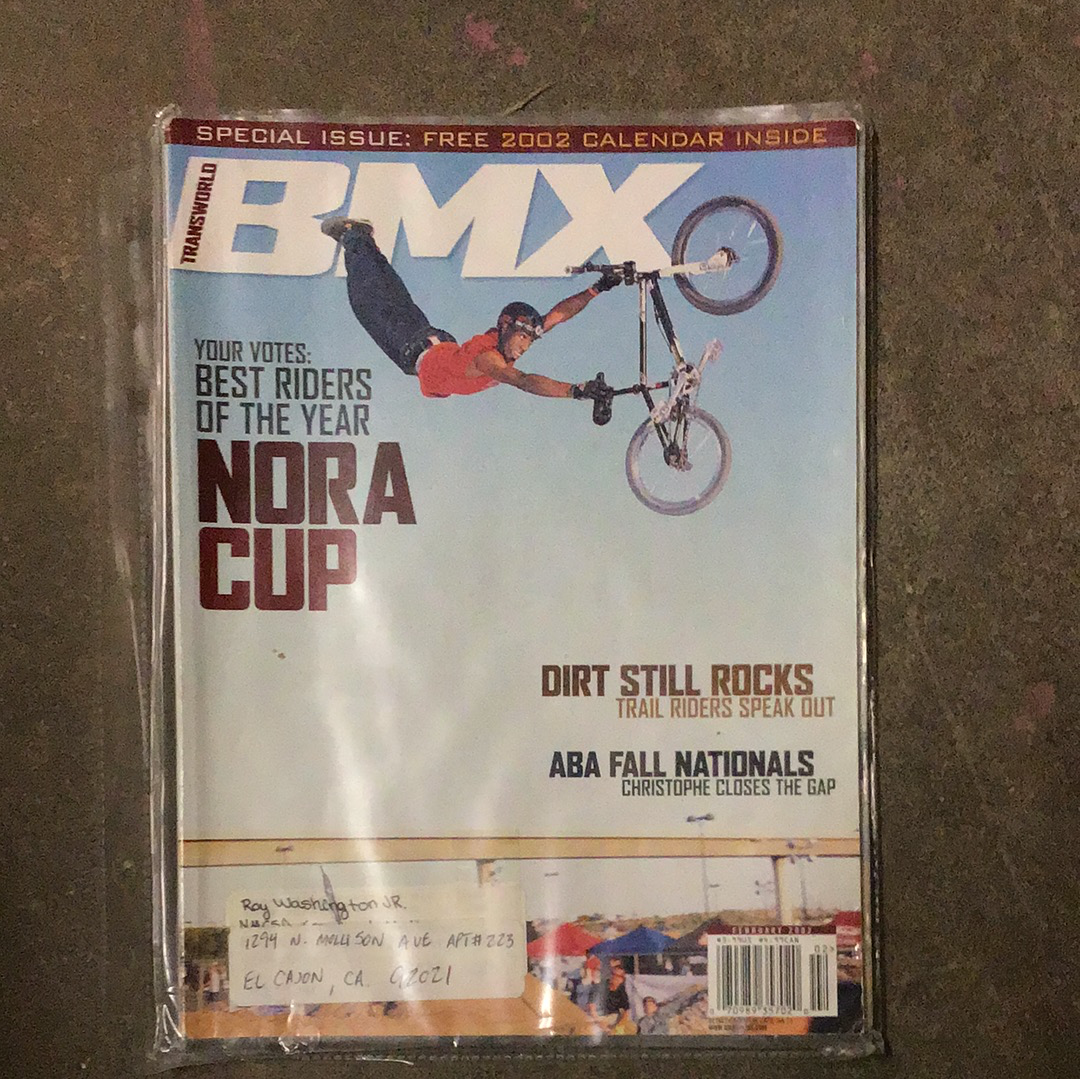 Transworld bmx magazine back issues 2002 - Powers Bike Shop