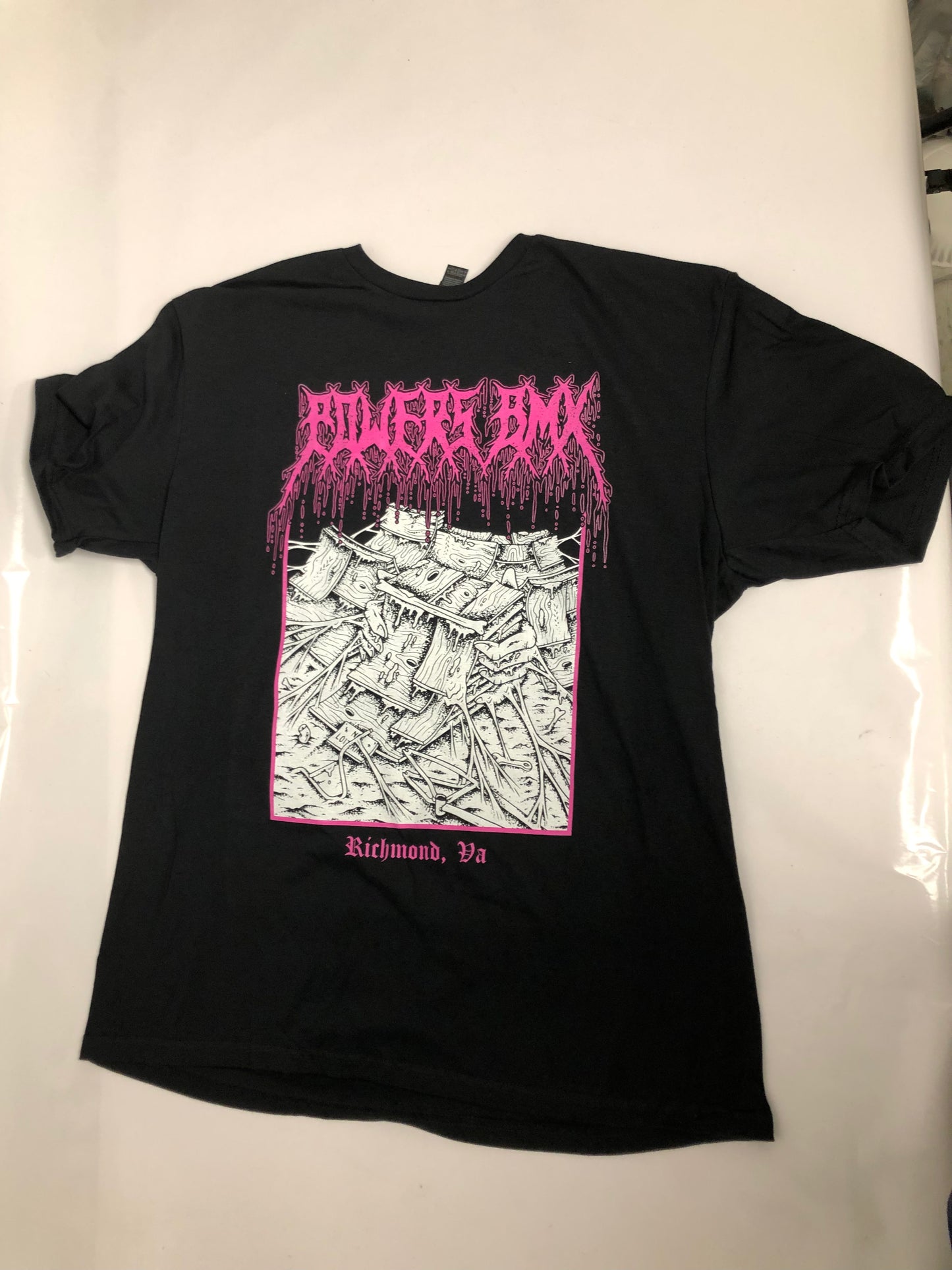 POWERS BLACK METAL RAMP SHIRT