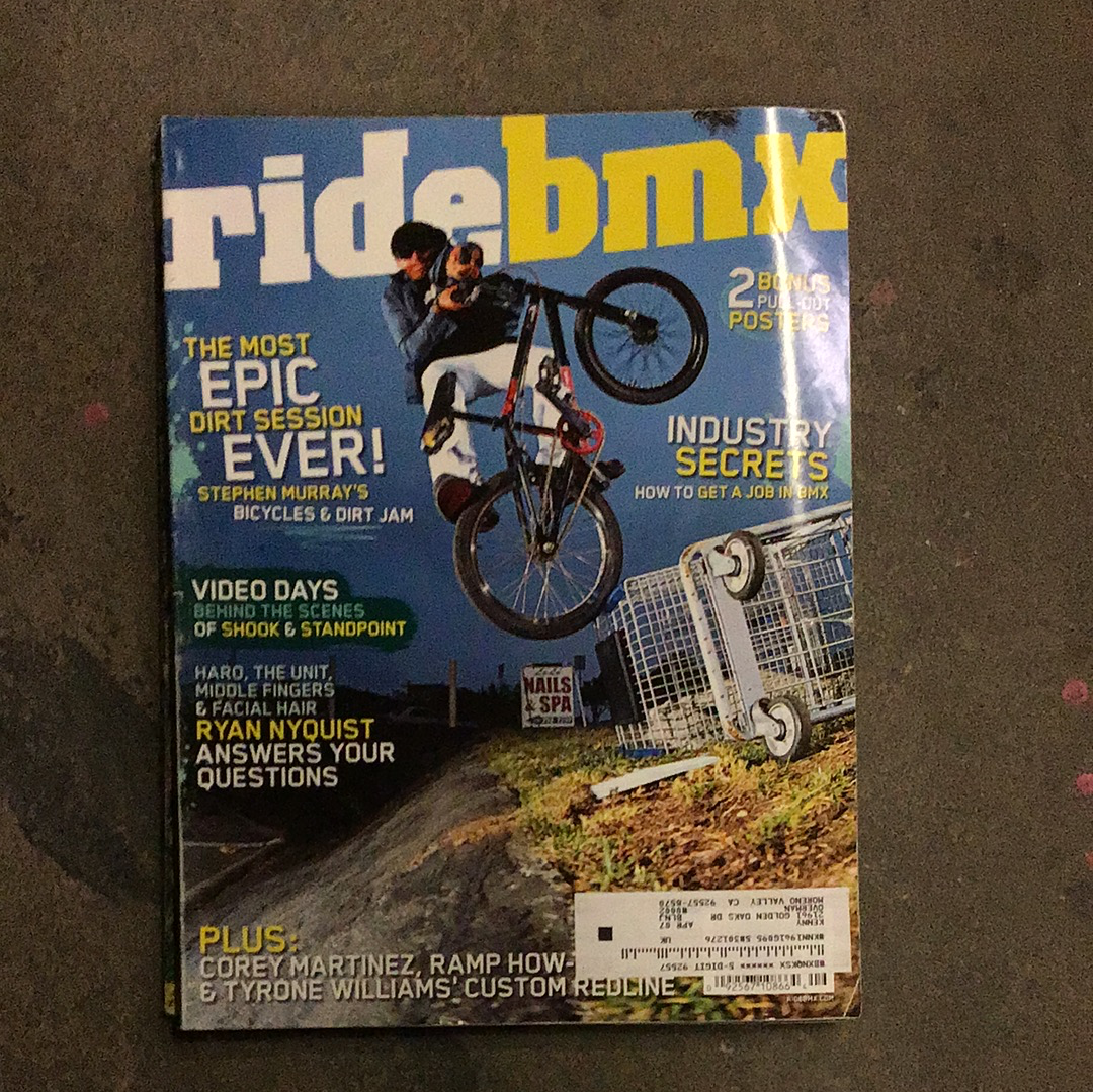Ride Bmx magazine back issues 2006 - Powers Bike Shop