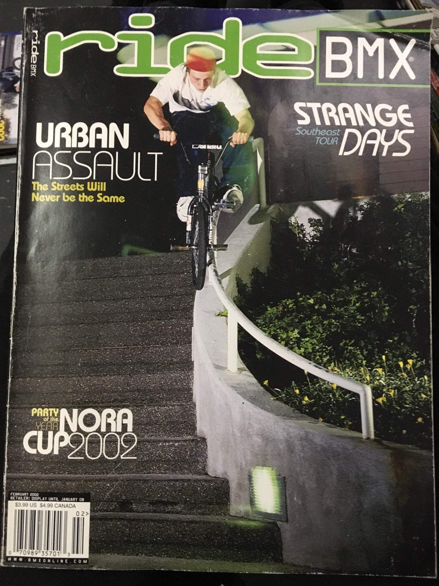 Ride BMX Magazine back issues 2002 - POWERS BMX