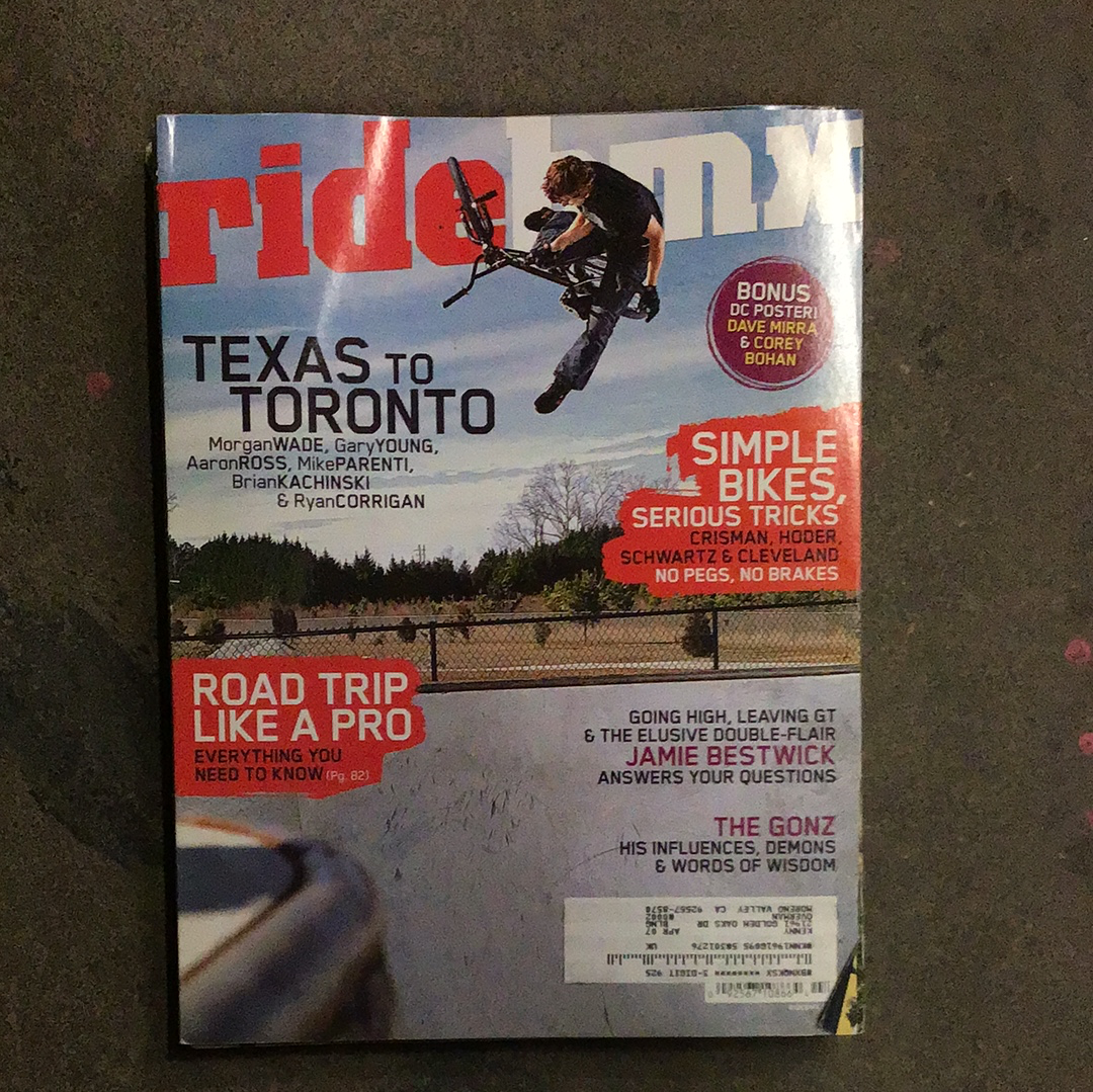 Ride Bmx magazine back issues 2006 - Powers Bike Shop