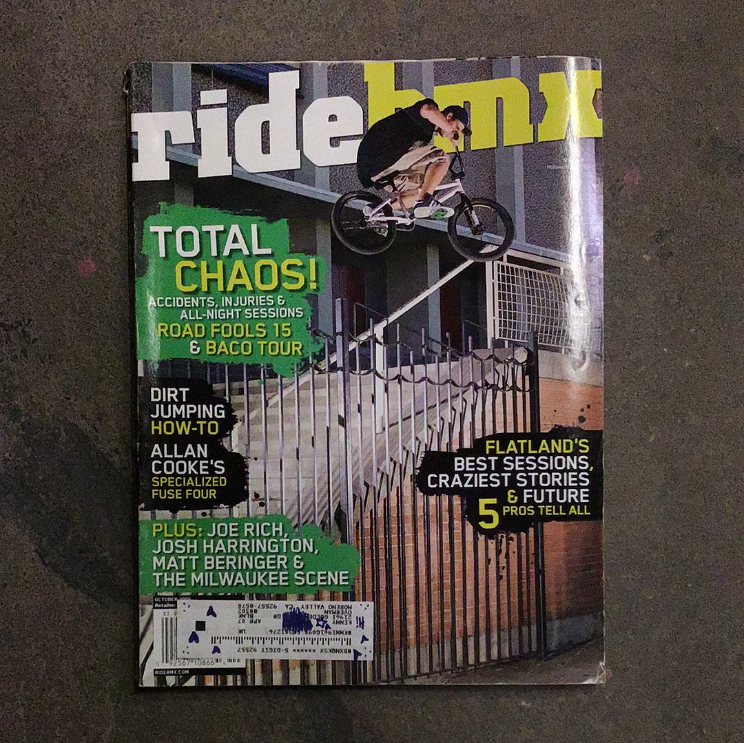 Ride Bmx magazine back issues 2006 - Powers Bike Shop