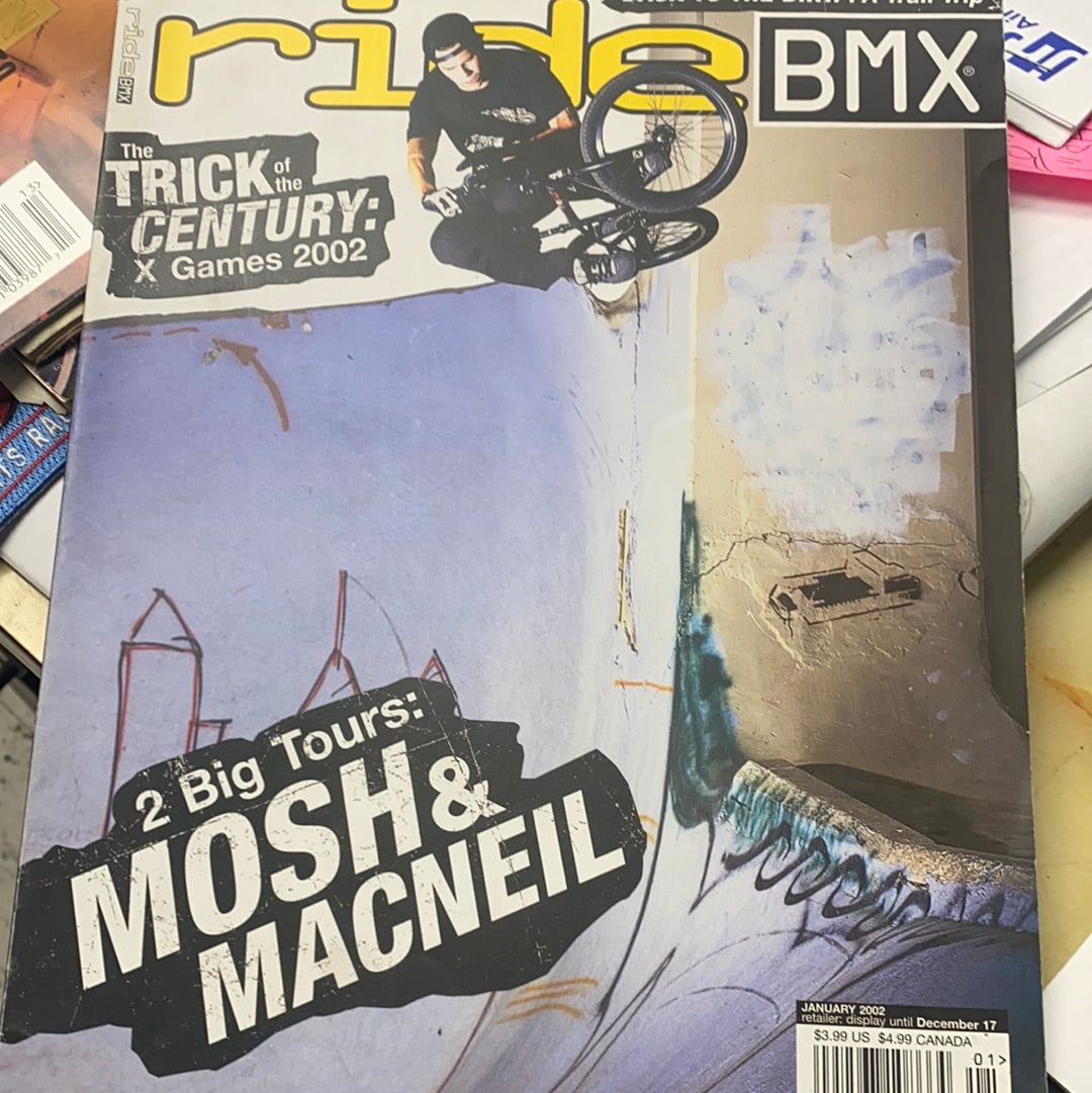 Ride BMX Magazine back issues 2003