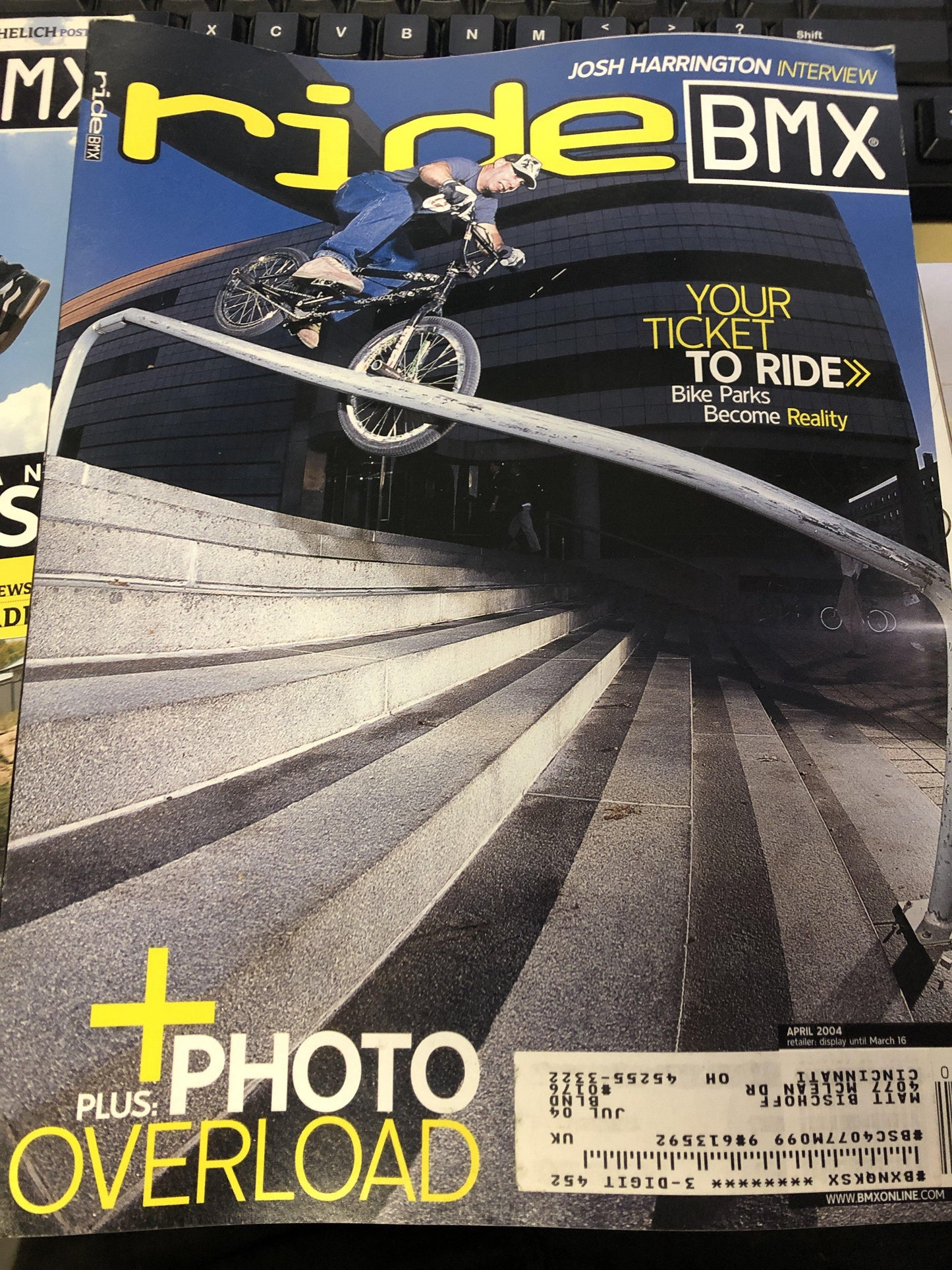 Ride bmx magazine back issues 2004 - POWERS BMX