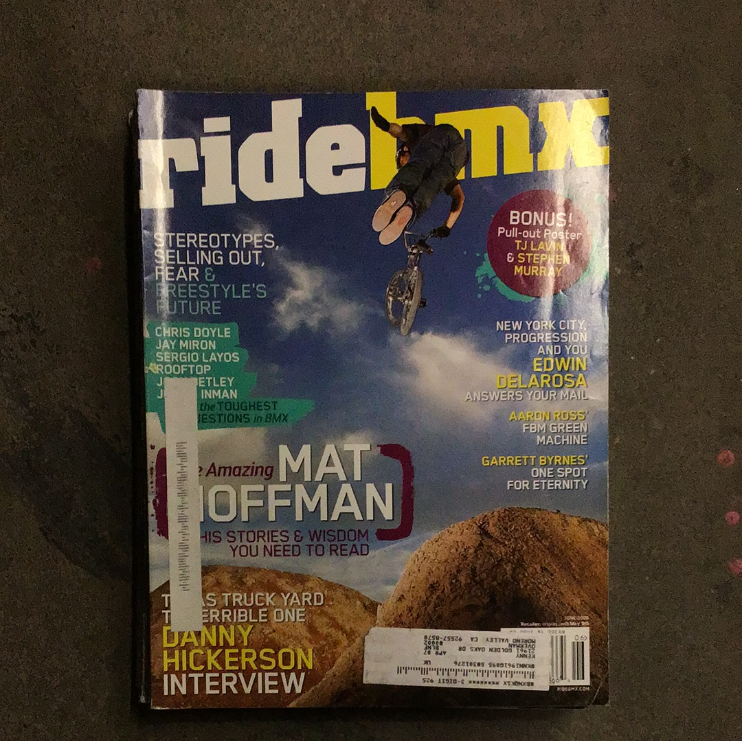 Ride Bmx magazine back issues 2006 - Powers Bike Shop
