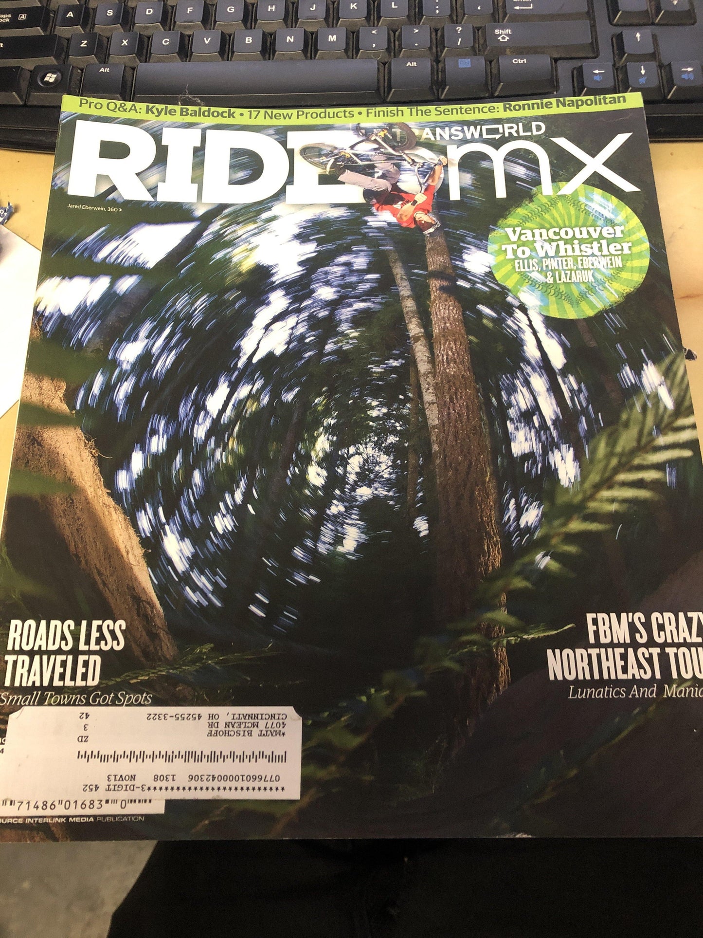 Ride BMX Magazine back issues 2013 - POWERS BMX
