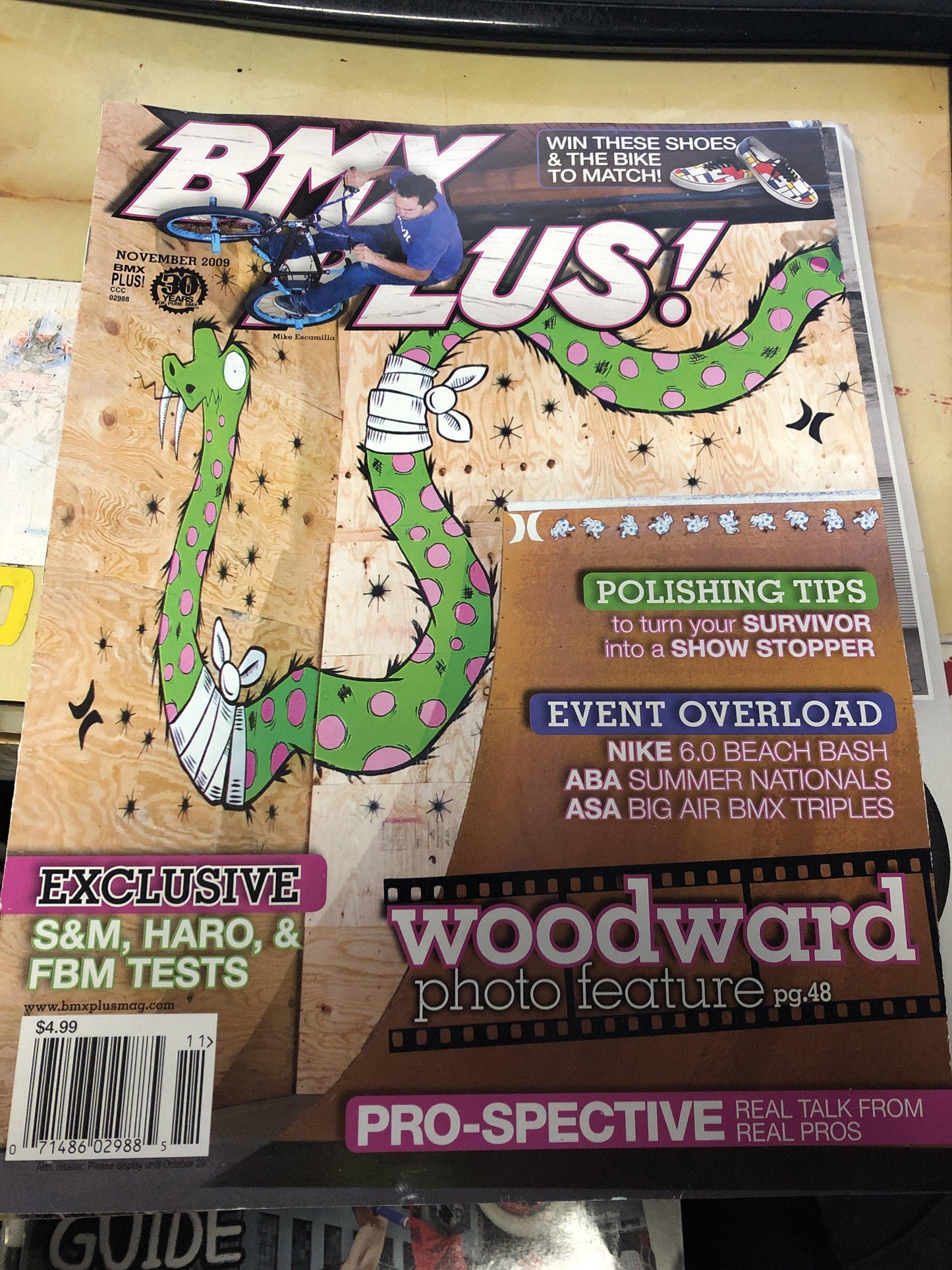 bmx plus magazine back issues 2009 - POWERS BMX