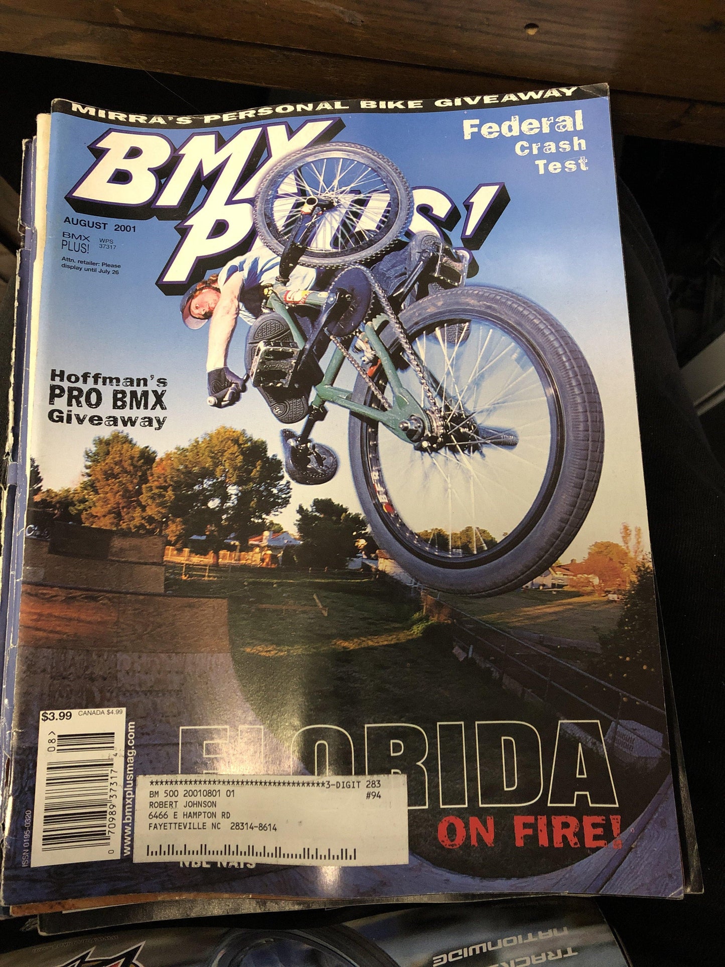 BMX Plus magazine back issues 2001 - POWERS BMX