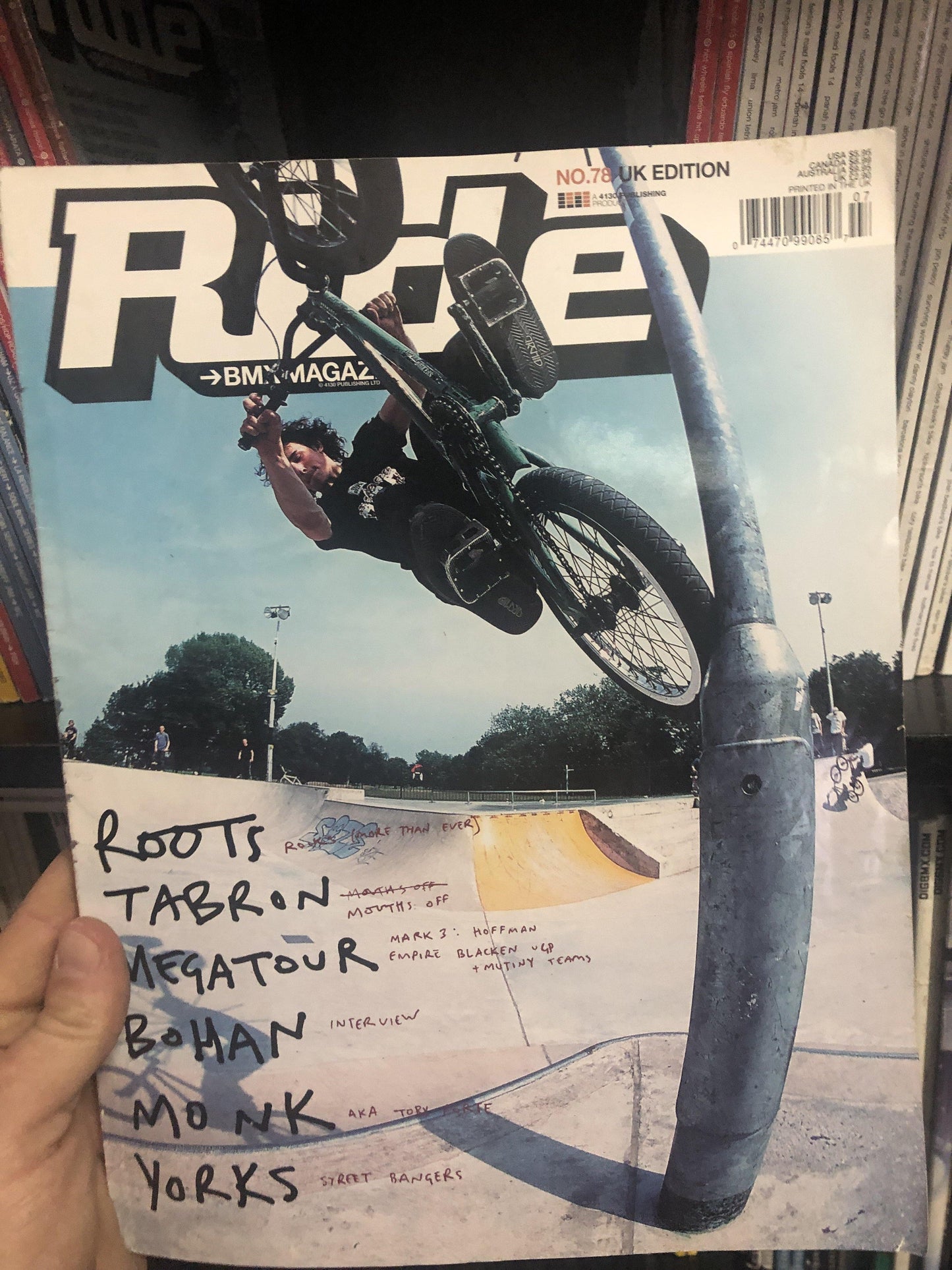 Ride UK Back issues - POWERS BMX