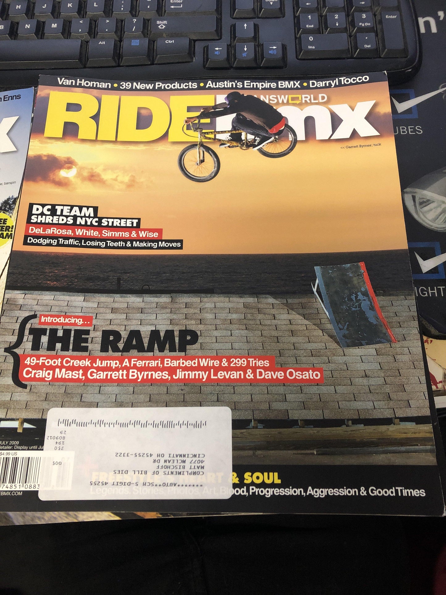 Ride BMX Magazine back issues 2009 - POWERS BMX