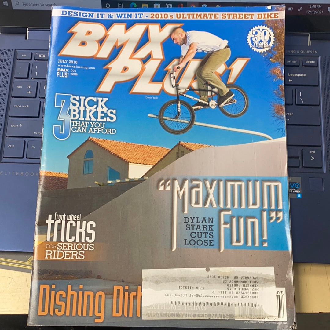 Bmx plus 2010 back issue