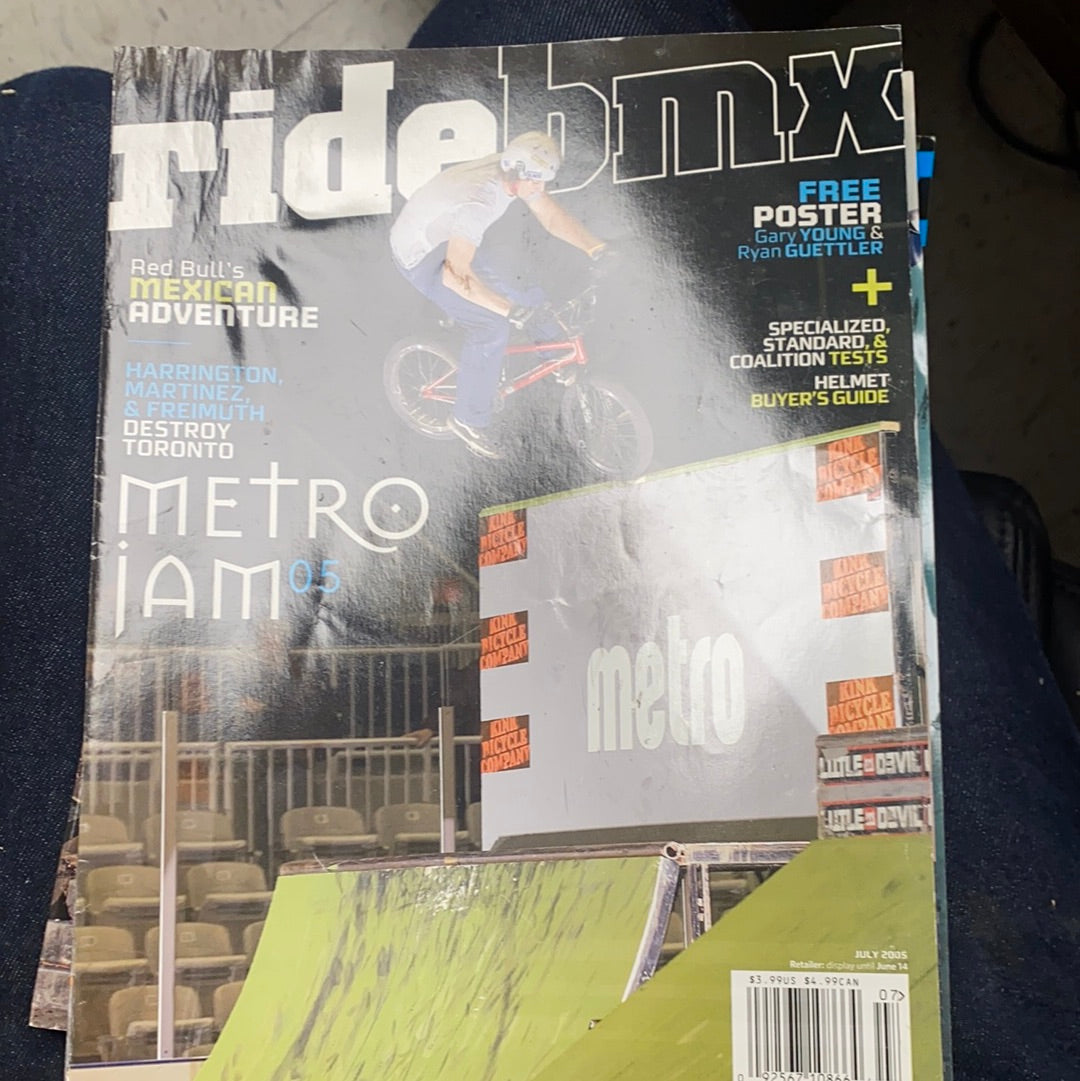Ride BMX magazine Back issues 2005