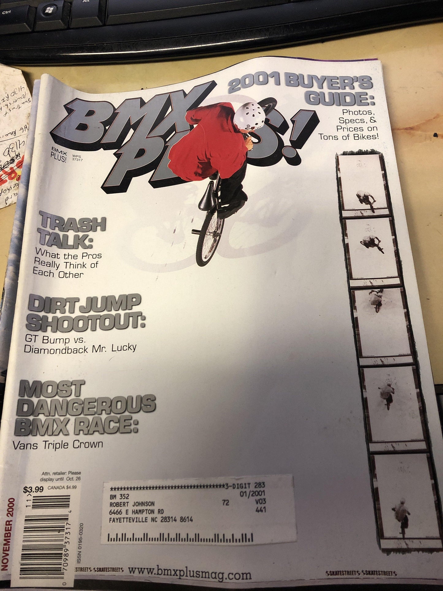 BMX Plus magazine back issues 2000 - POWERS BMX