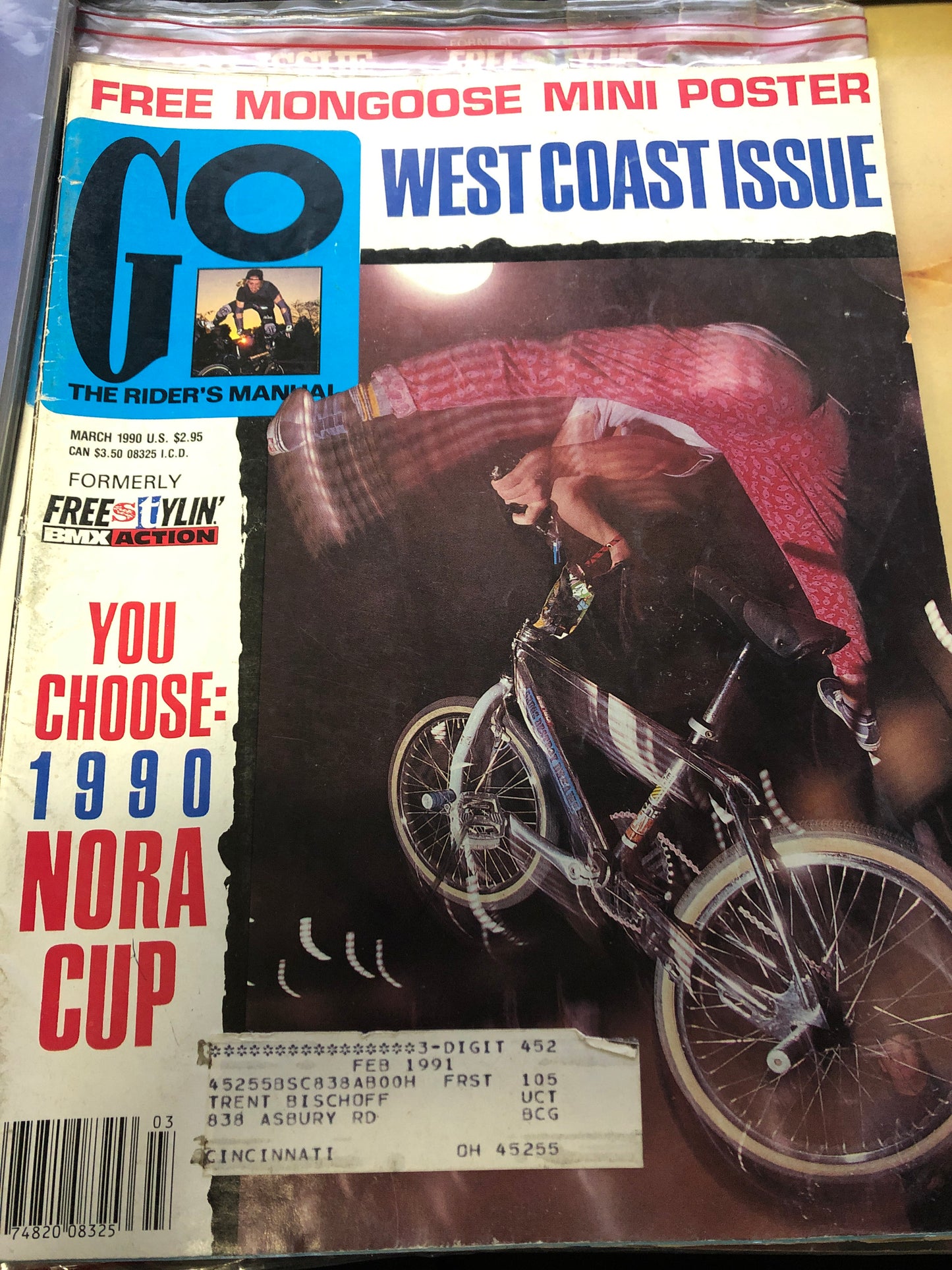Go bmx magazine 1990 back issues - POWERS BMX