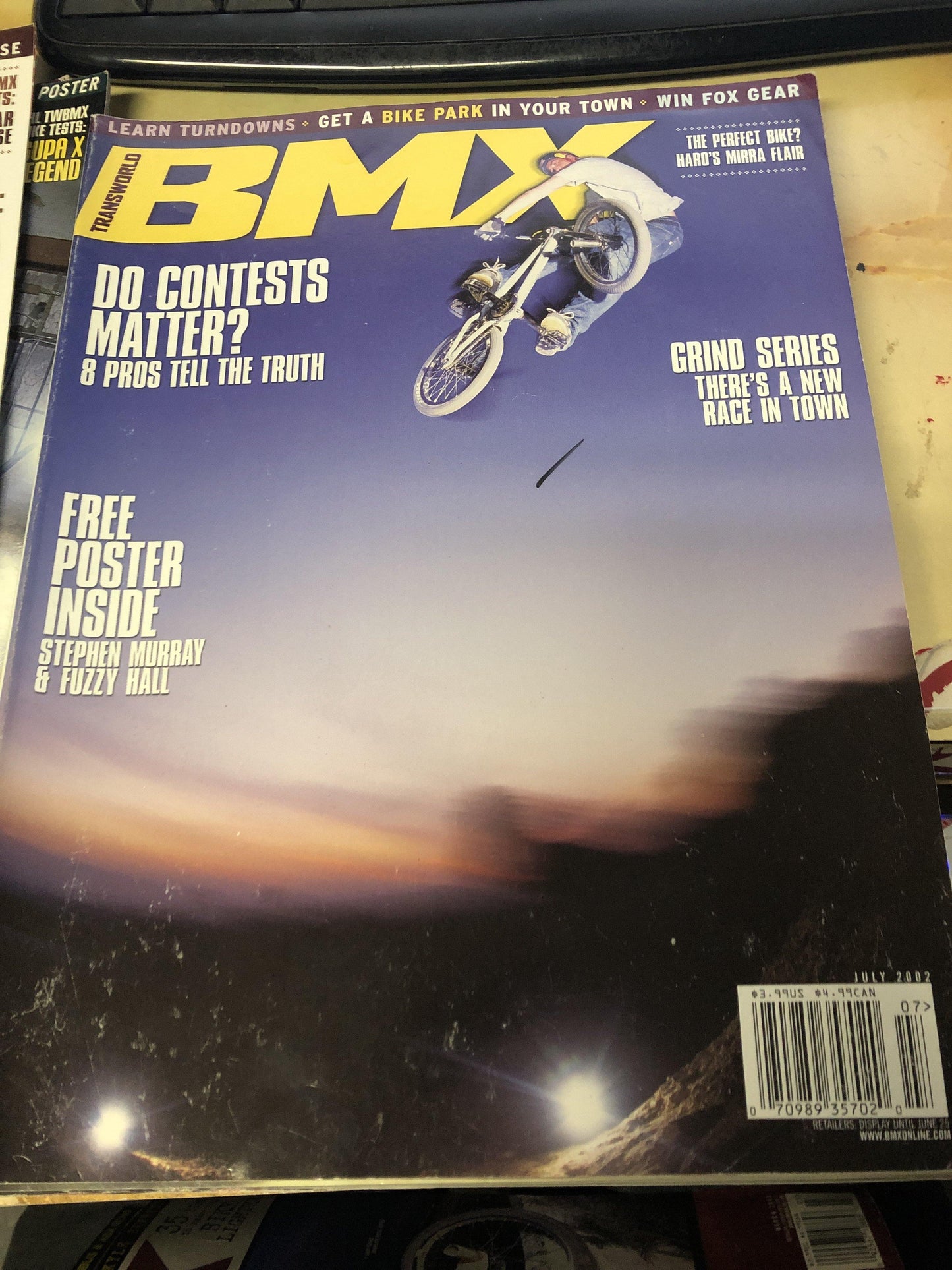 Transworld bmx magazine back issues 2002 - POWERS BMX