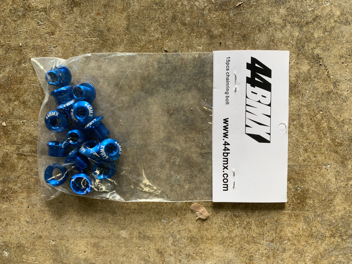 44BMX Alloy Chainring Bolts 15pc