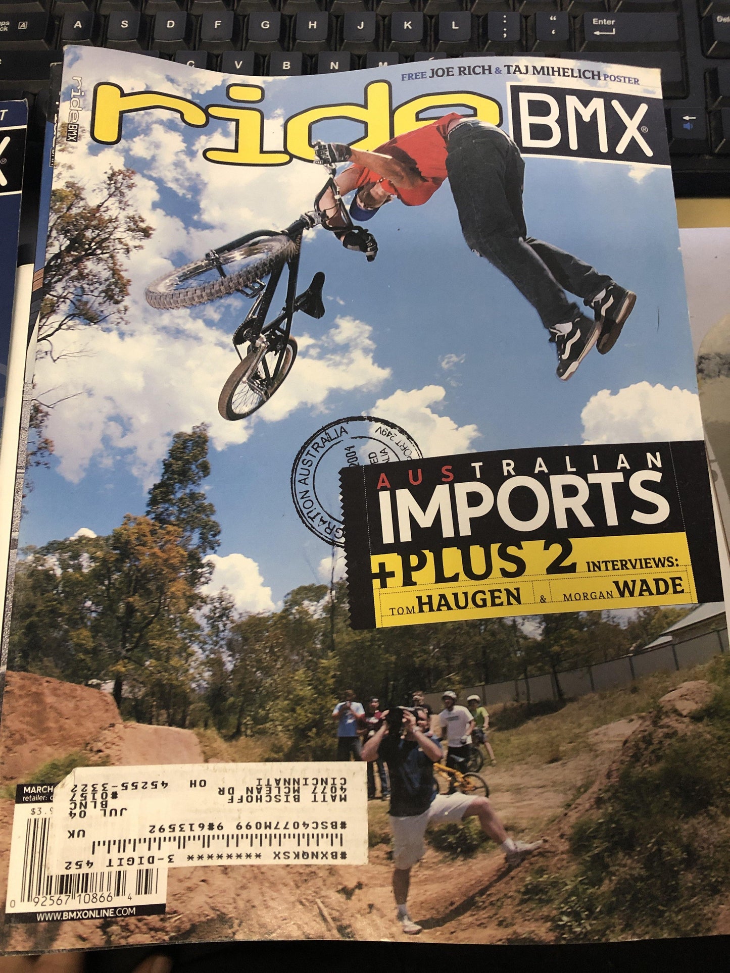 Ride bmx magazine back issues 2004 - POWERS BMX