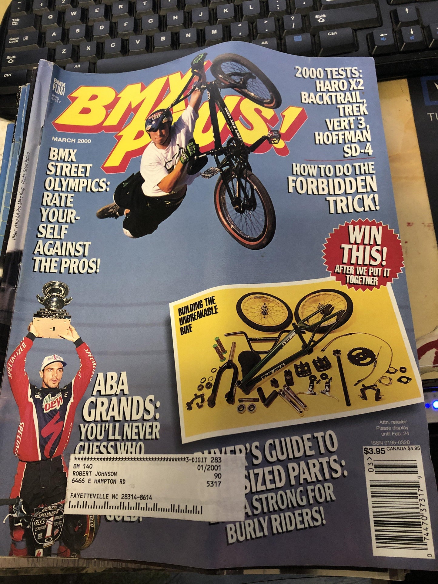 BMX Plus magazine back issues 2000 - POWERS BMX