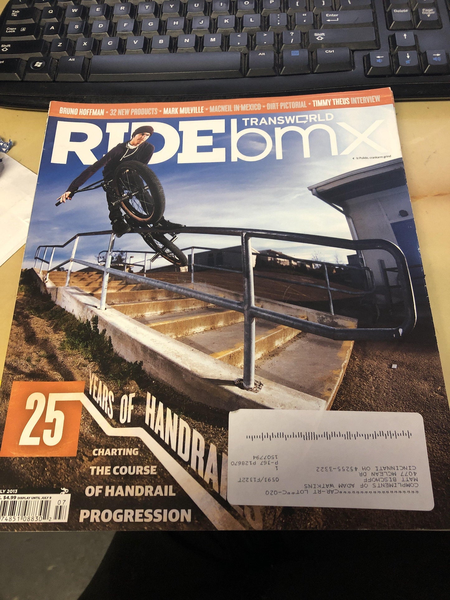 Ride BMX Magazine back issues 2013 - POWERS BMX