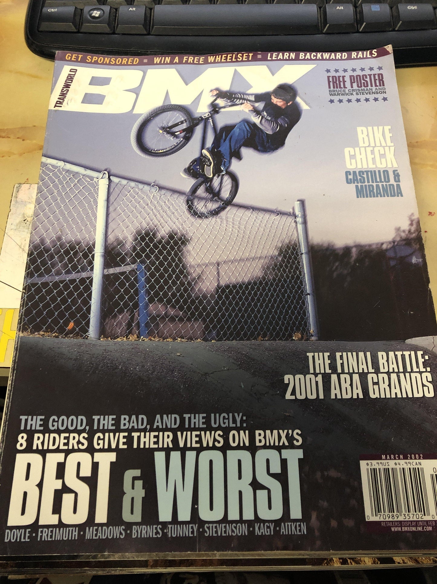 Transworld bmx magazine back issues 2002 - POWERS BMX