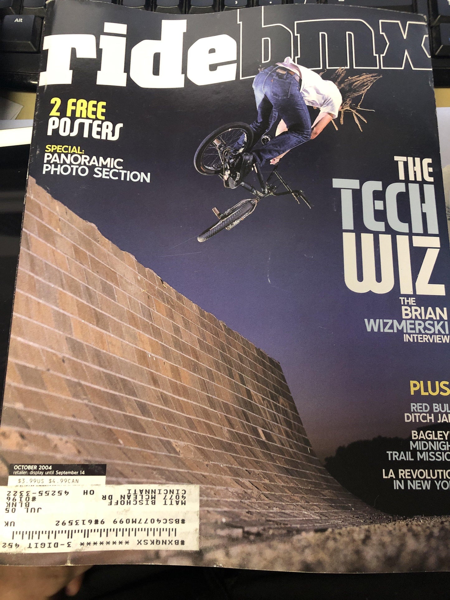 Ride bmx magazine back issues 2004 - POWERS BMX