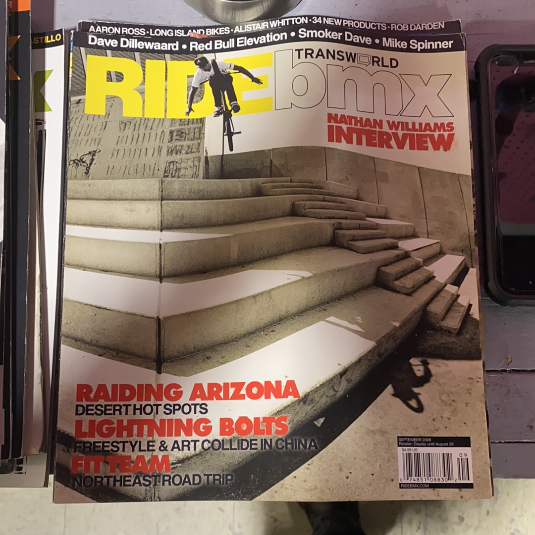 Ride BMX Magazine back issues 2008 - Powers Bike Shop