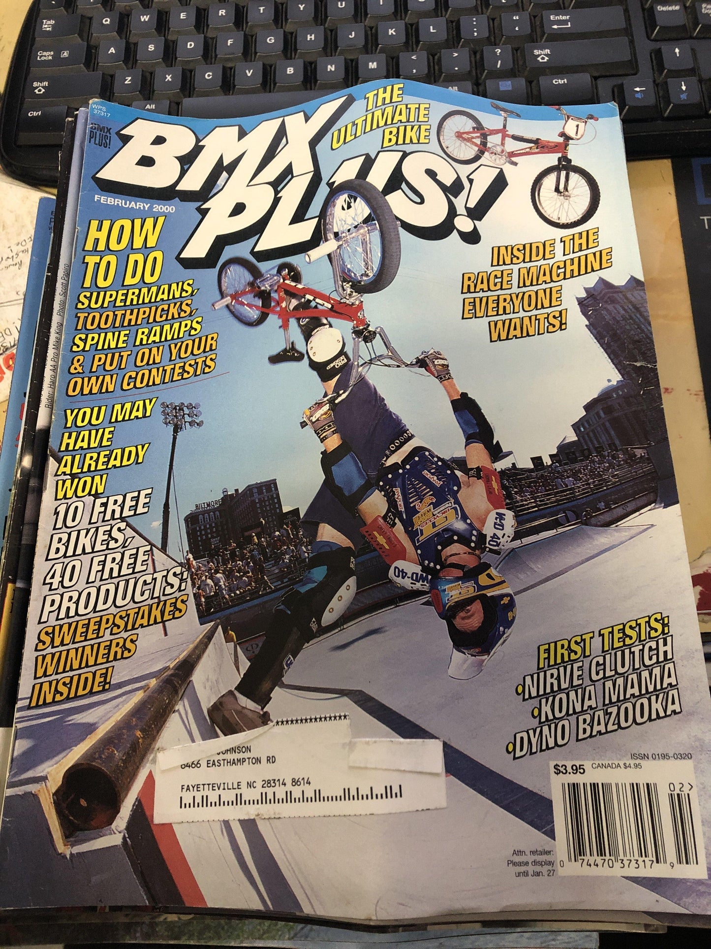 BMX Plus magazine back issues 2000 - POWERS BMX