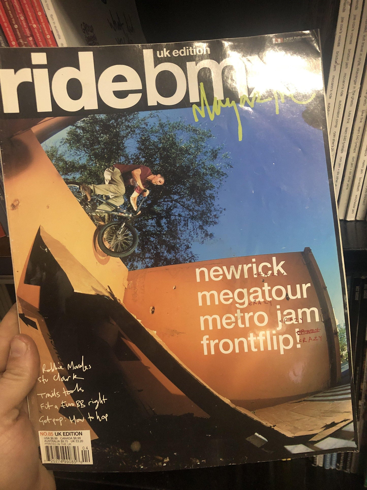 Ride UK Back issues - POWERS BMX