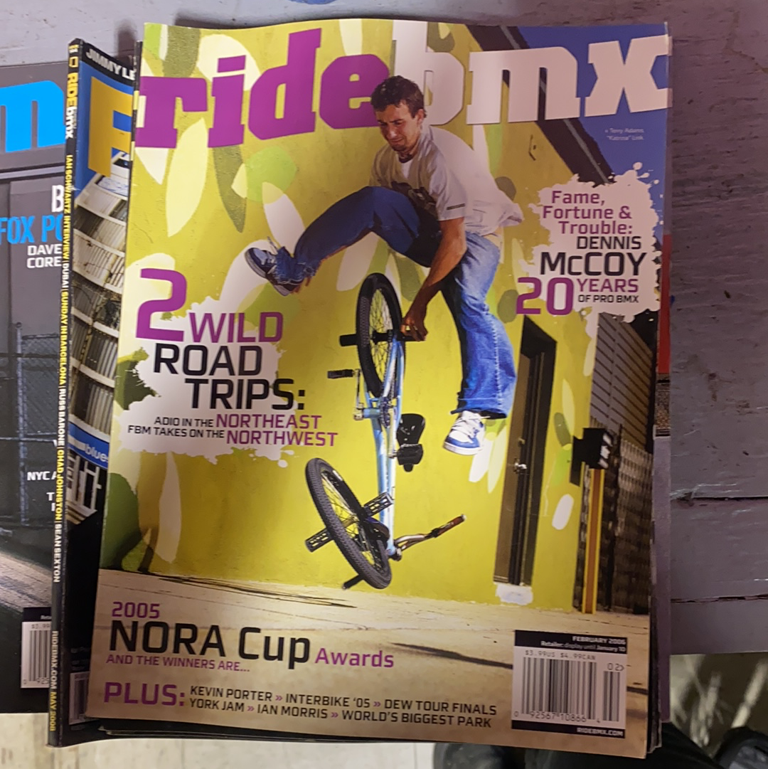 Ride Bmx magazine back issues 2006 - Powers Bike Shop