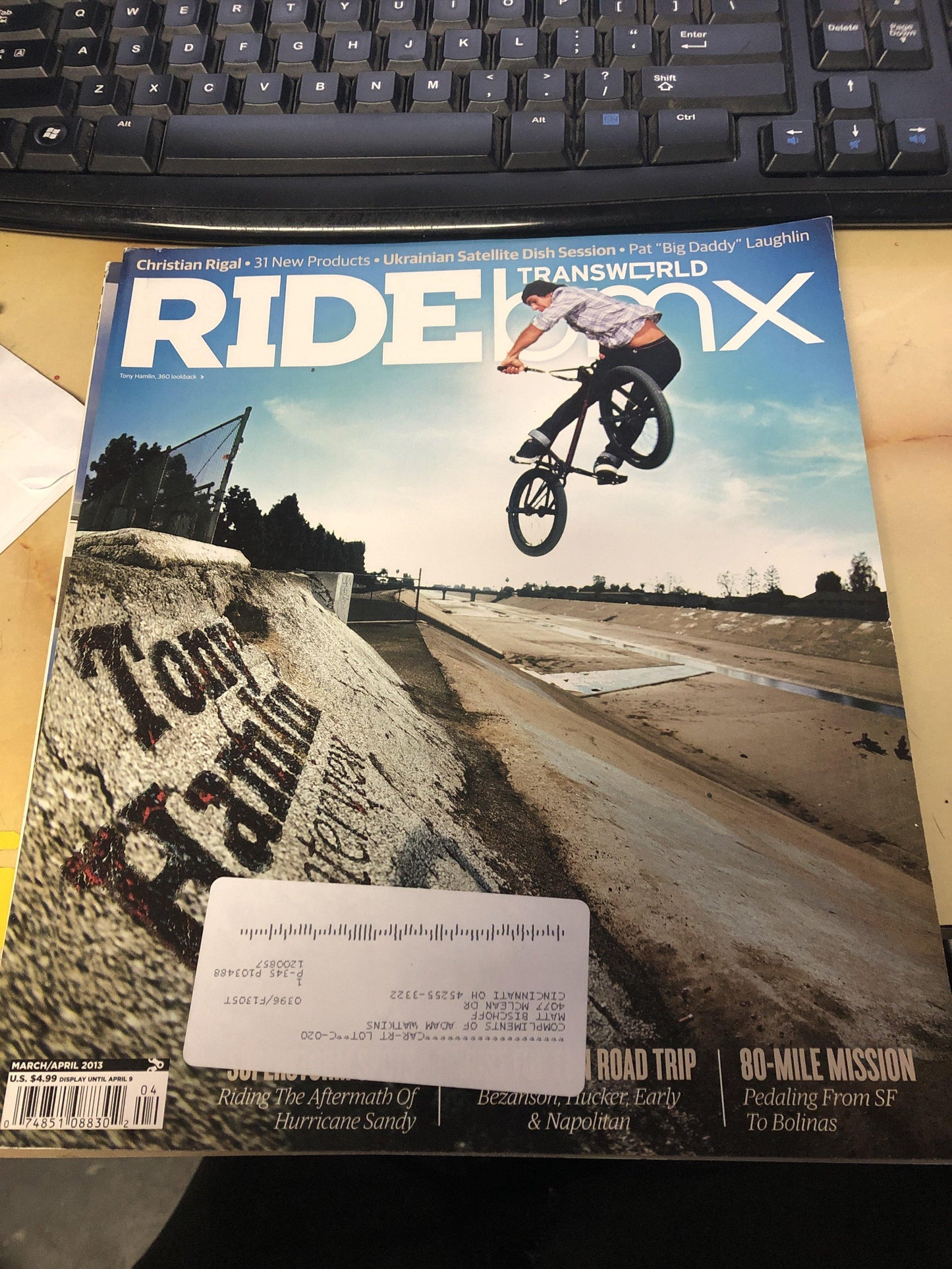 Ride BMX Magazine back issues 2013 - POWERS BMX