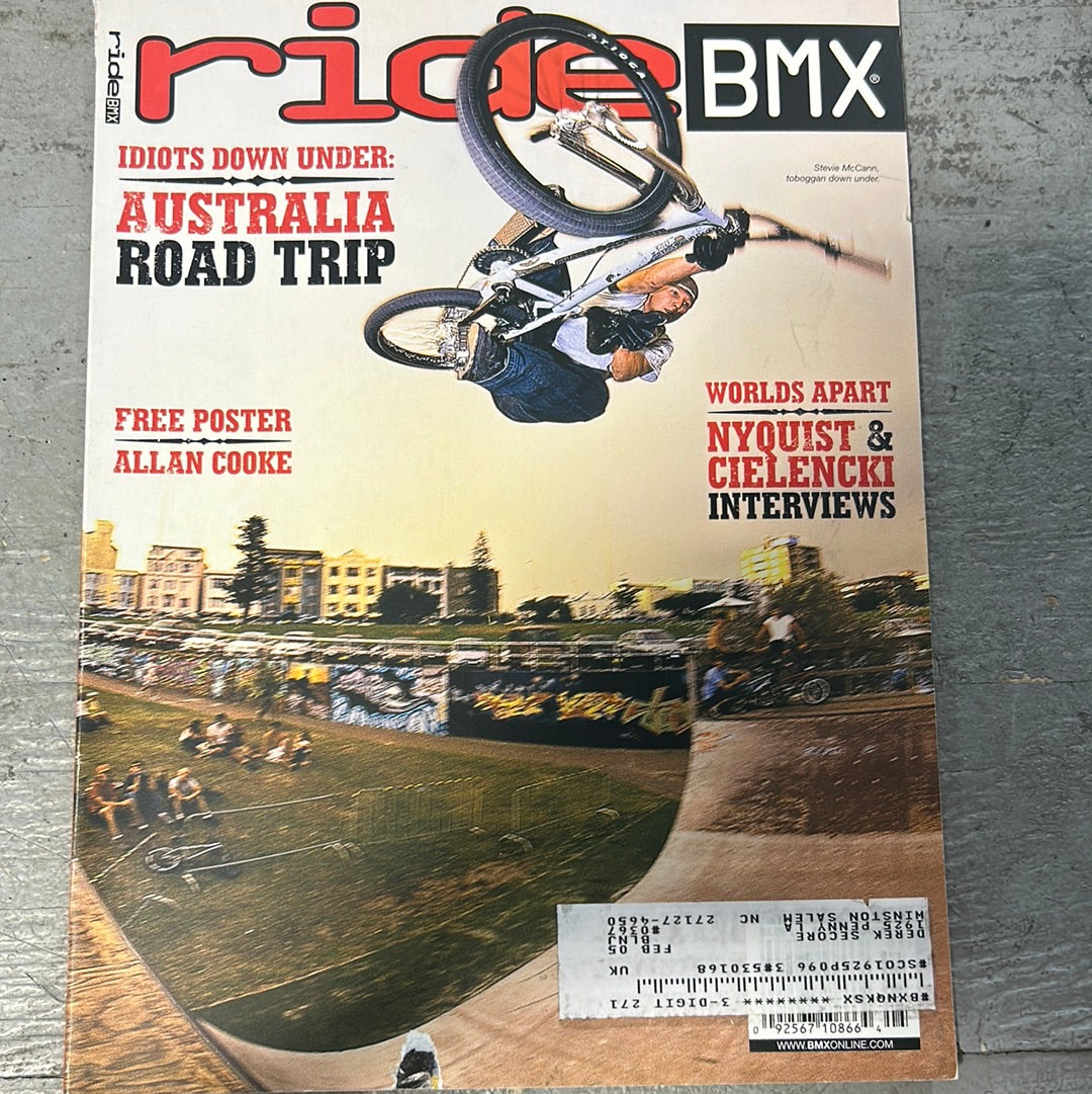 Ride BMX Magazine back issues 2003