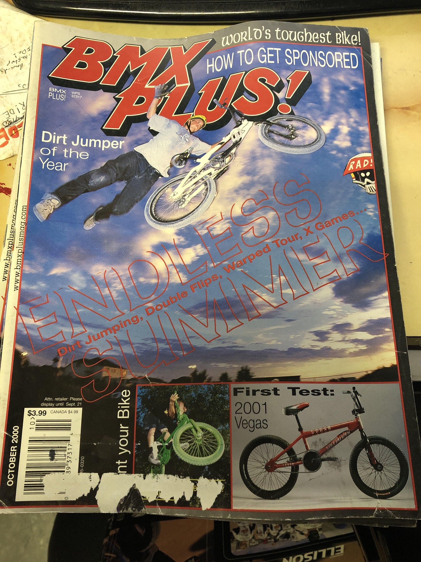 BMX Plus magazine back issues 2000 - POWERS BMX