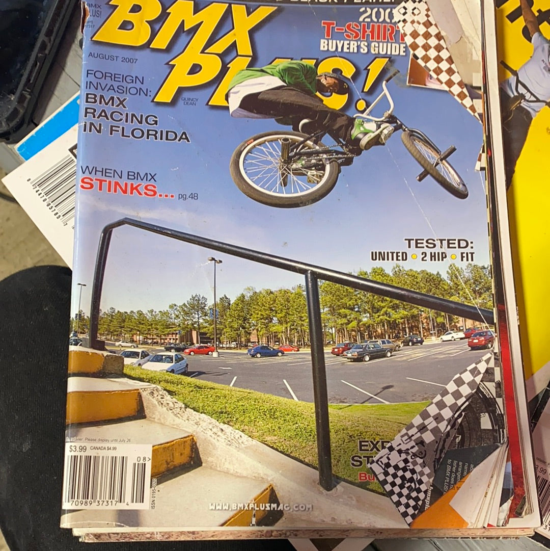 BMX plus 2007 back issue