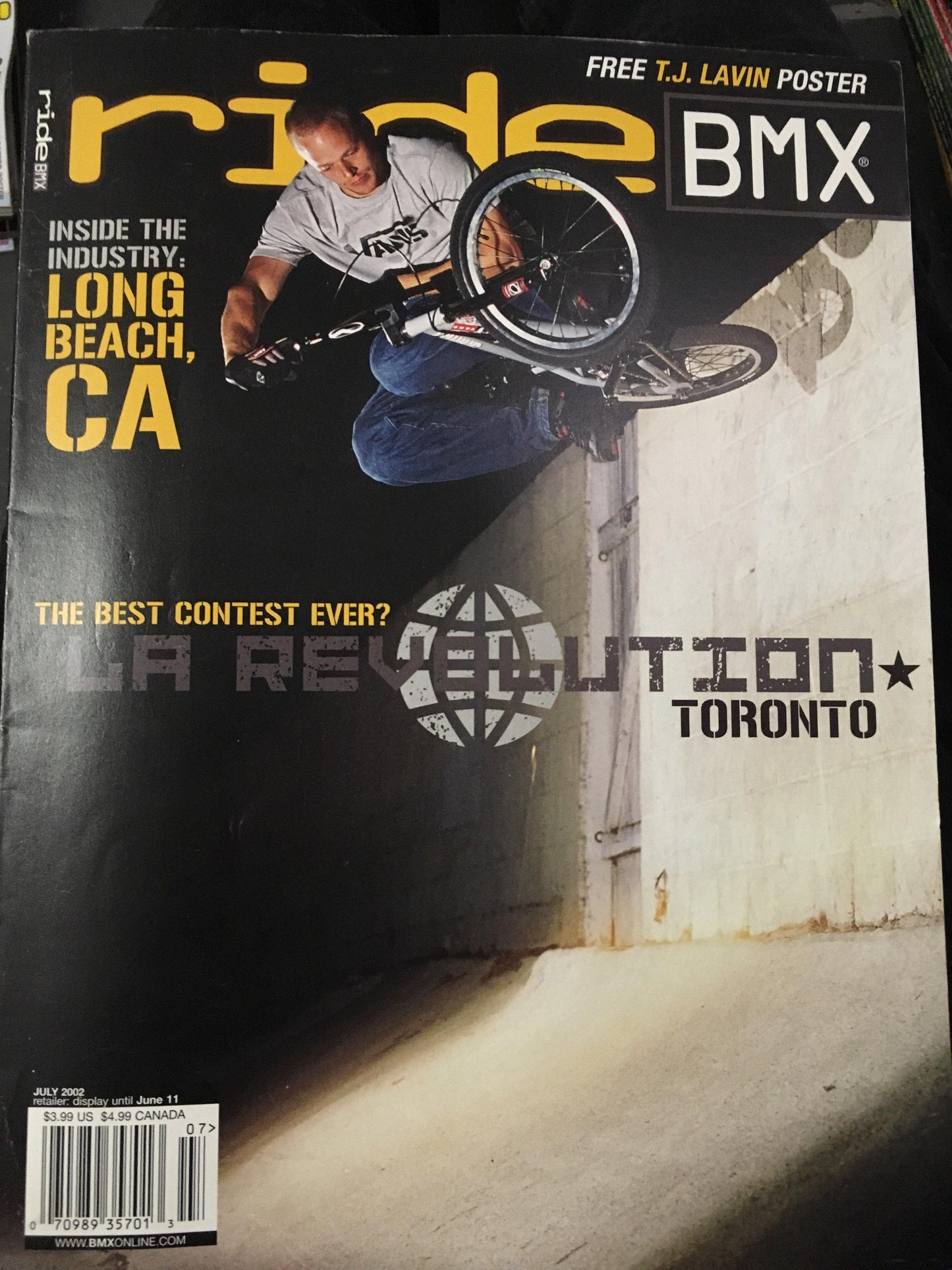 Ride BMX Magazine back issues 2002 - POWERS BMX