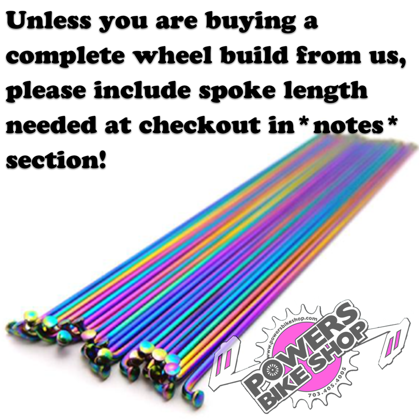 44BMX Jet Fuel Spokes Pack of 56 - POWERS BMX