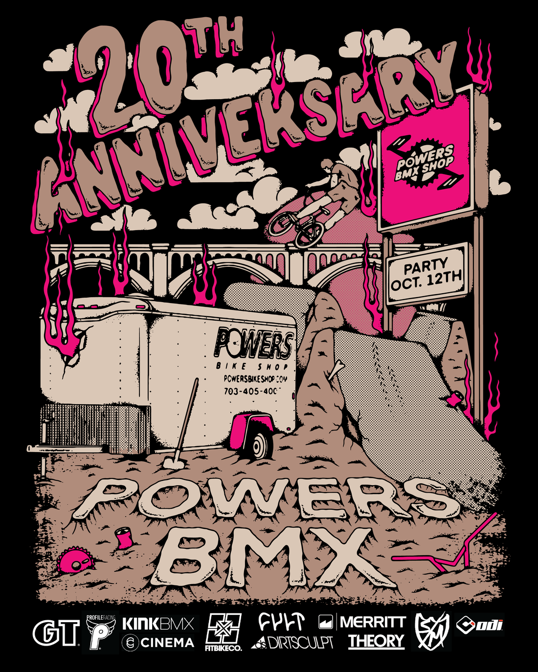 Powers Bmx 20 year anniversary jam