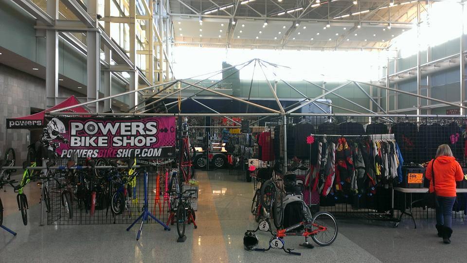 Check out the Powers Bike Shop Indoor Race Setup at the Louisville USABMX National - Powers Bike Shop