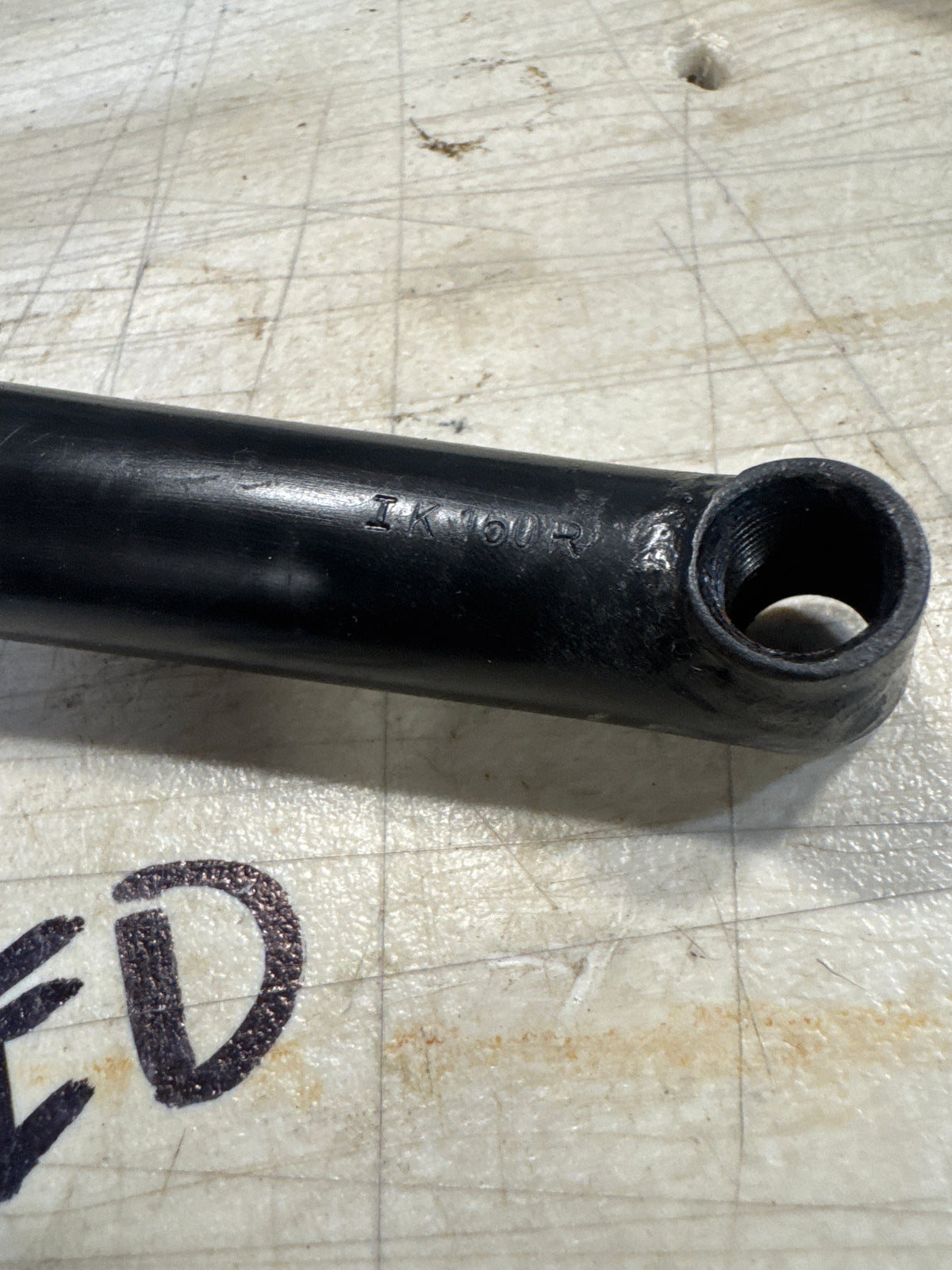 oem 160mm black 19mm cranks