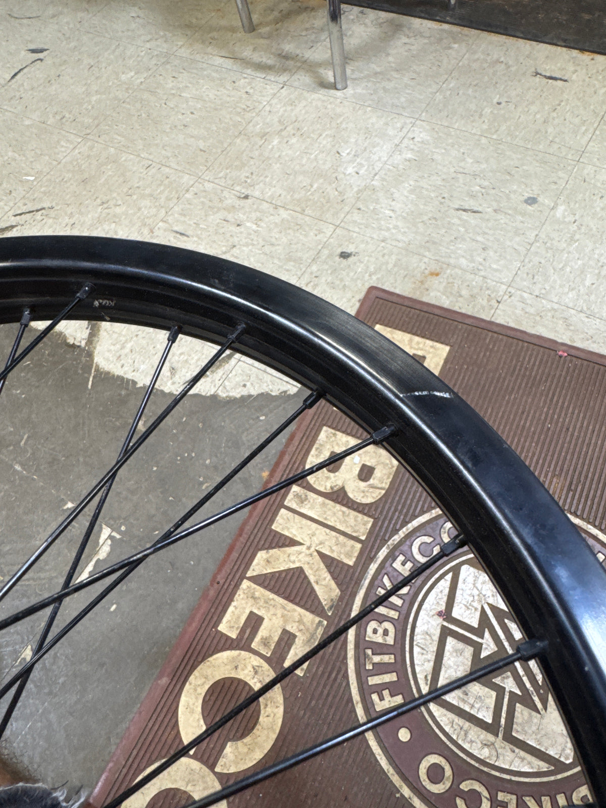 Mission invade front wheel