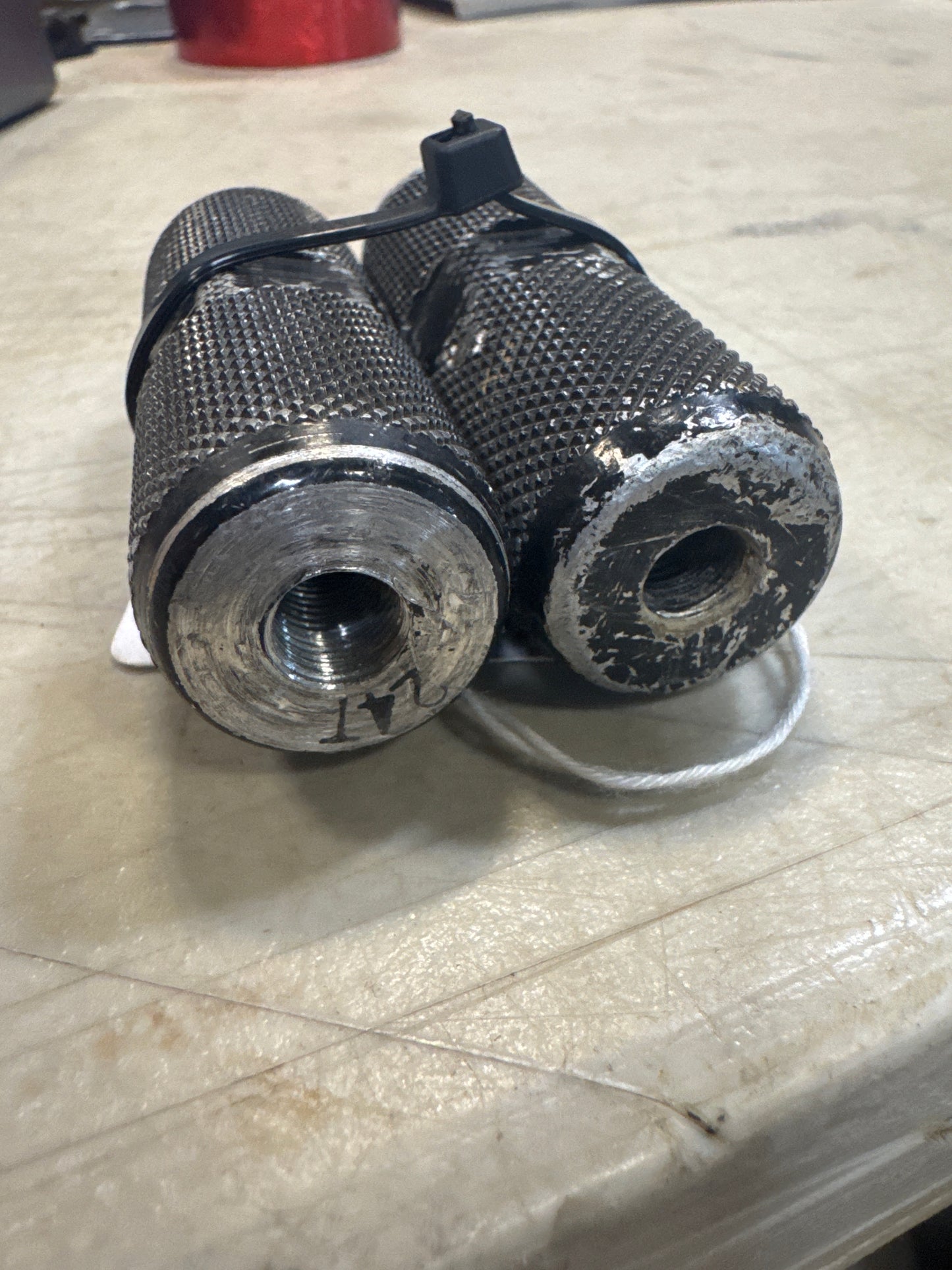 old school thread on pegs 24/26tpi