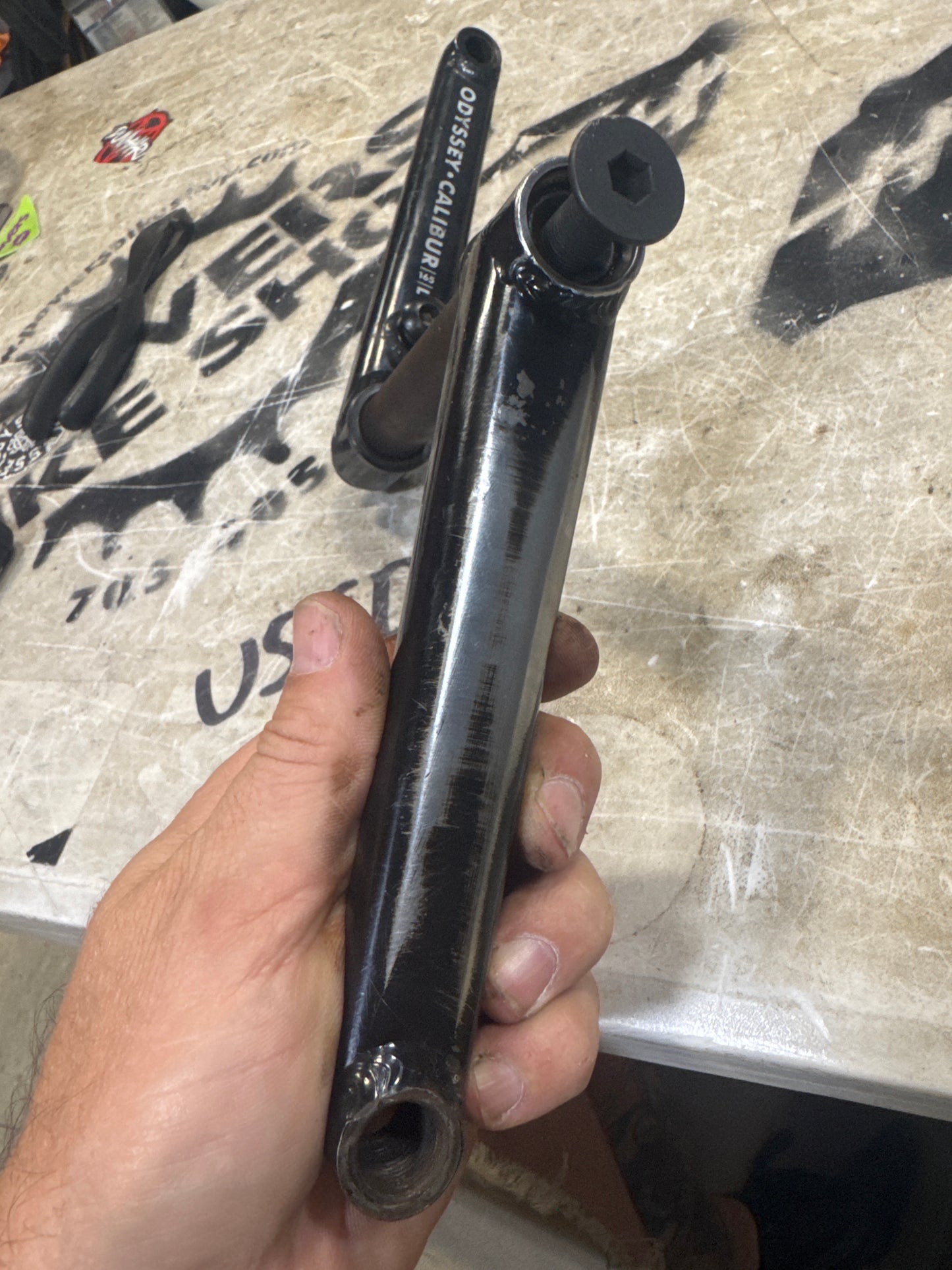 odyssey calibur cranks 165m
