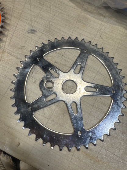Wald 46t silver sprocket